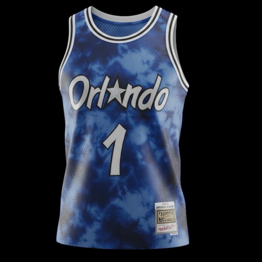 Mitchell & Ness Penny Hardaway Orlando Magic Reflective Jersey NWT XS